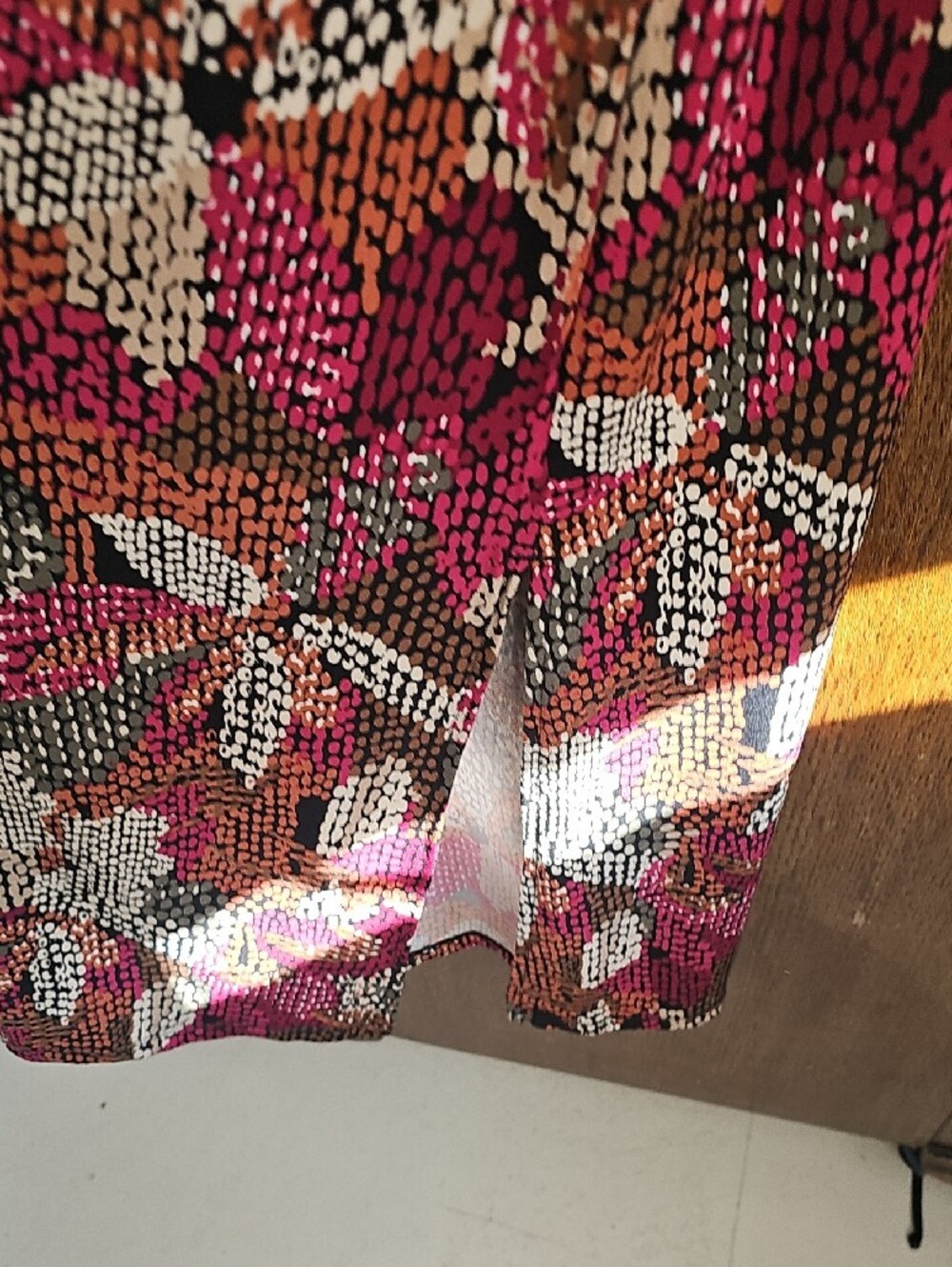 NWOT Sleeveless Floral-Print Maxi Dress - Picture 4 of 5